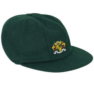 Baggy Cricket Cap - Bottle Green