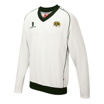 Walton le Wolds CC - Long Sleeve Sweater Green Trim