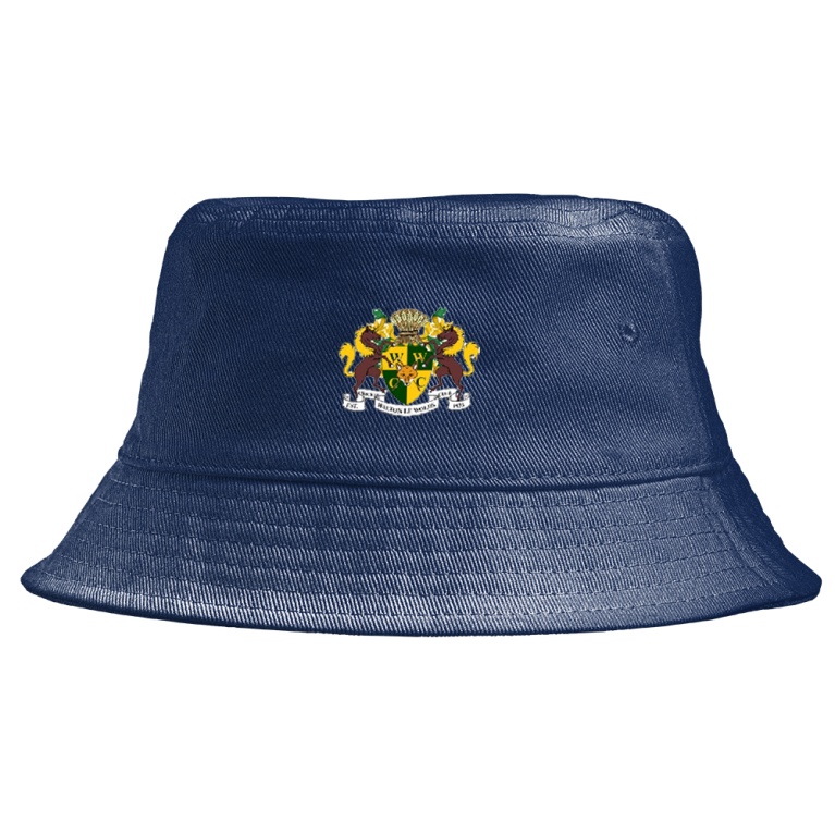 WALTON LE WOLDS CC Dual Bucket Hat - Navy